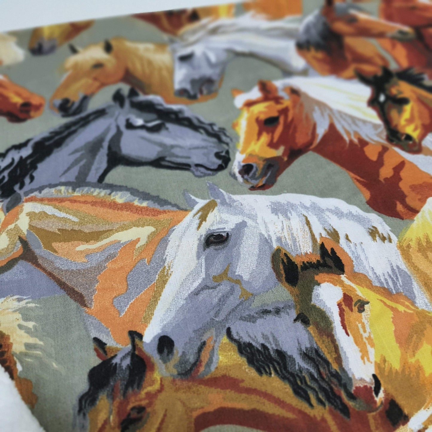 horses minky wieghted blanket | sensory owl