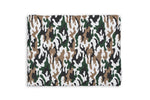 CAMO PATTERN WEIGHTED BLANKET front pattern