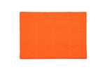 orange backing of FOREST PARTY WEIGHTED BLANKET