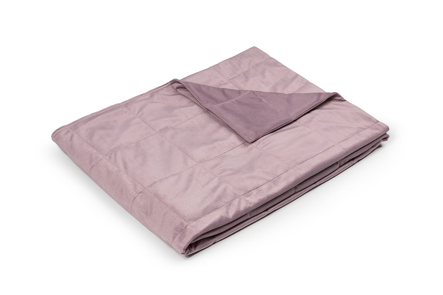 VELVET TOP WEIGHTED BLANKET IN LAVENDER 