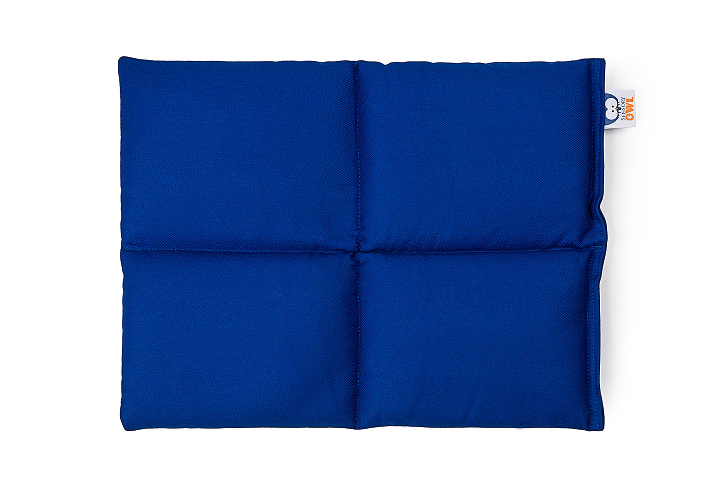 blue Cotton Weighted Lap Pillow