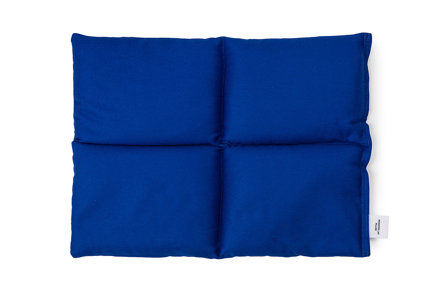 blue Cotton Weighted Lap Pillow