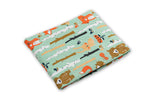 WOODLAND ANIMALS WEIGHTED BLANKET front