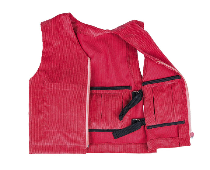 Red Weighted Therapy Vest