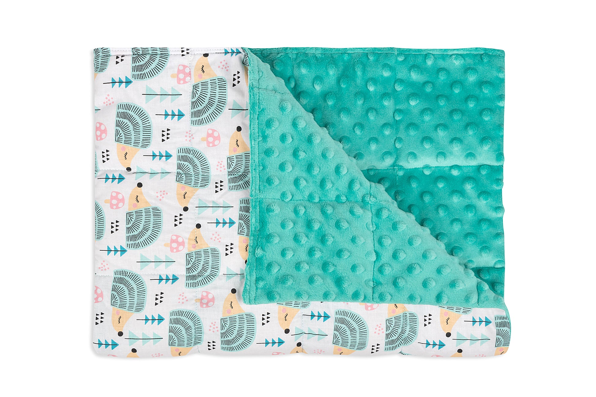 HEDGEHOGS MINKY WEIGHTED BLANKET