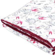 Load image into Gallery viewer, Dreamcatchers &amp; Cherry Red Minky Weighted Blanket