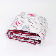 Load image into Gallery viewer, Dreamcatchers &amp; Cherry Red Minky Weighted Blanket