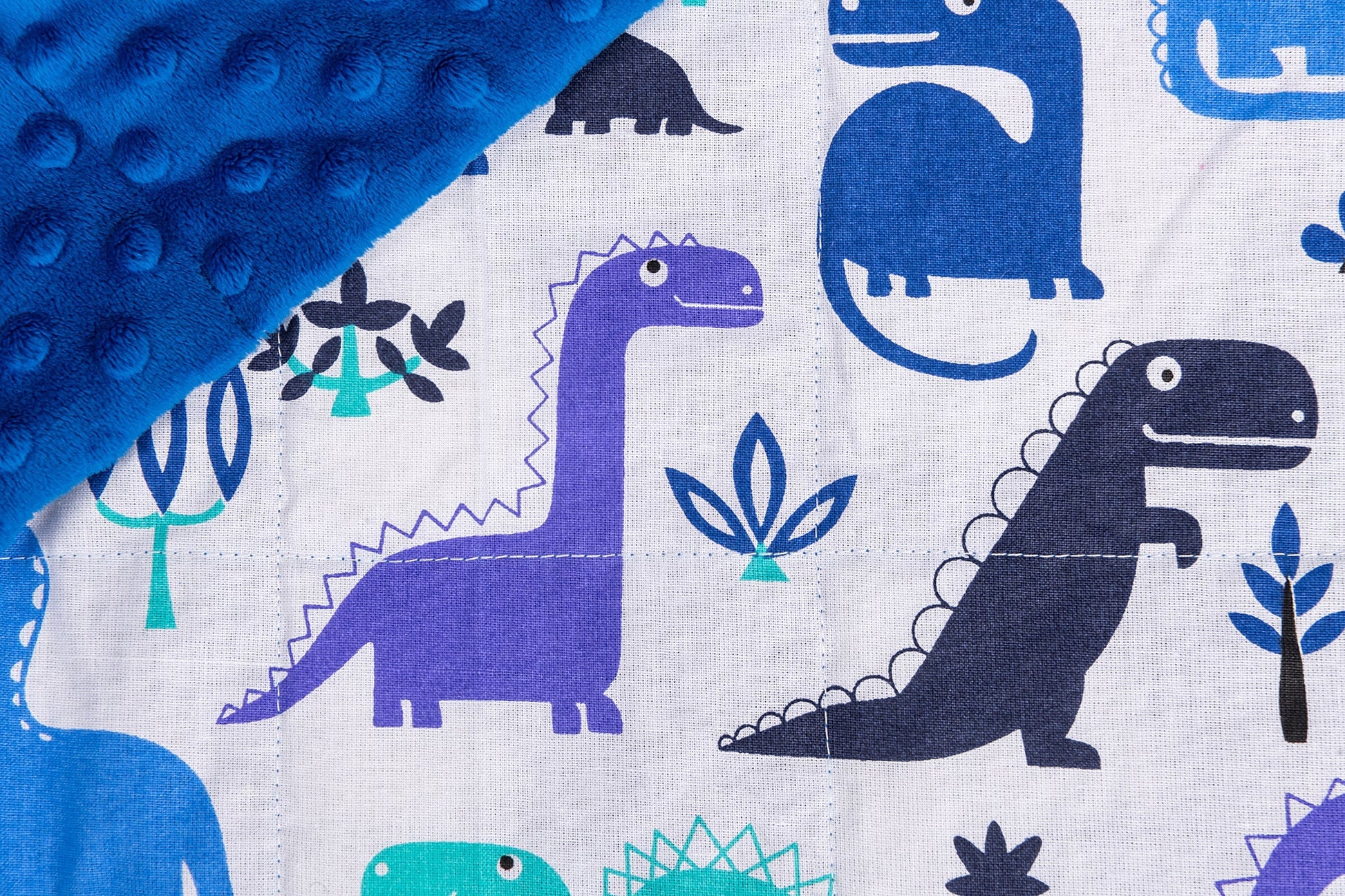 DINOSAURS MINKY WEIGHTED BLANKET | SENSORY OWL