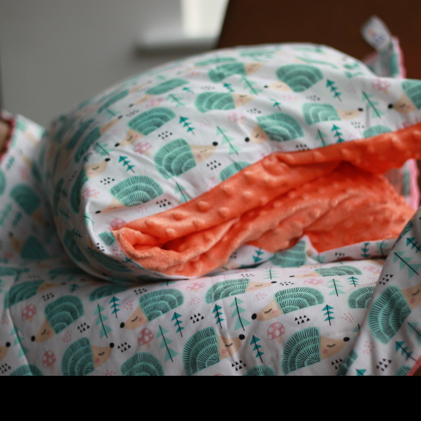 HEDGEHOGS MINKY WEIGHTED BLANKET | SENSORY BLANKET