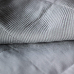 LIGHT GREY COTTON WEIGHTED BLANKET | SENSORY OWL
