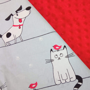 PLAYFUL PETS MINKY WEIGHTED BLANKET | SENSORY OWL