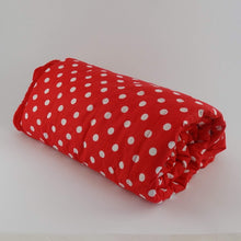 Load image into Gallery viewer, Red Polka Dot &amp; Red Minky Weighted Blanket | 135x200cm, 7kg | Sensory Owl