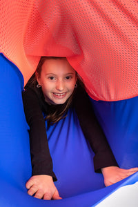 girl in the Blue resistance tunnel sensory owl