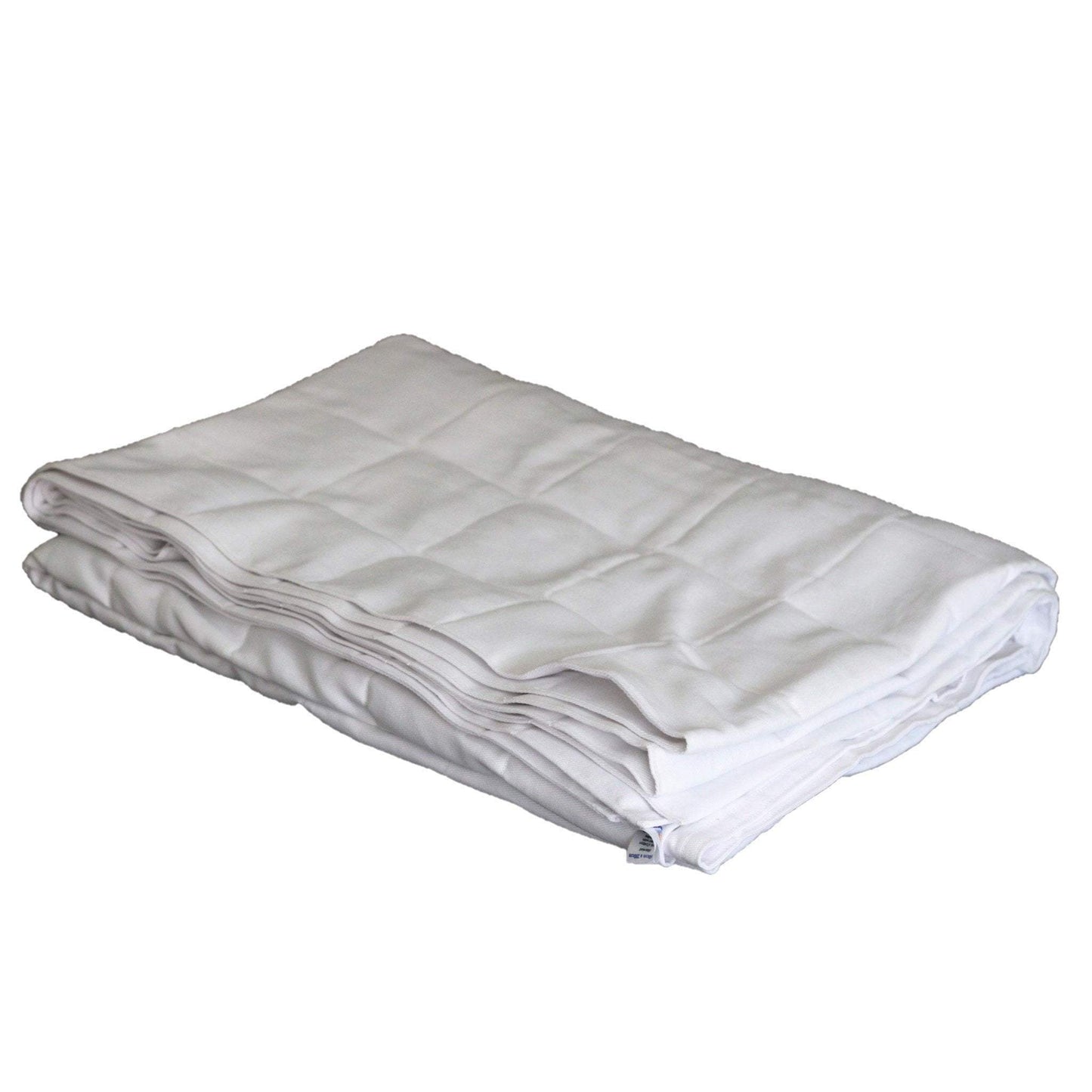 WHITE COTTON WEIGHTED BLANKET | SENSORY OWL